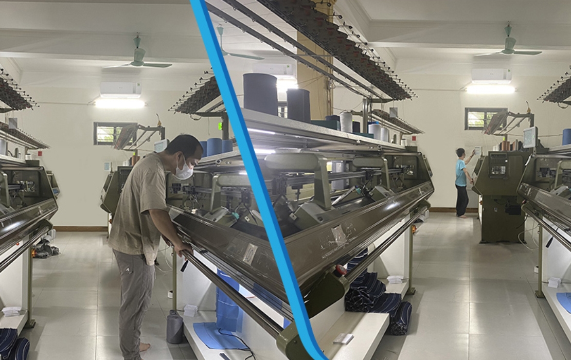 Hệ thống máy móc, trang thiết bị tại xưởng